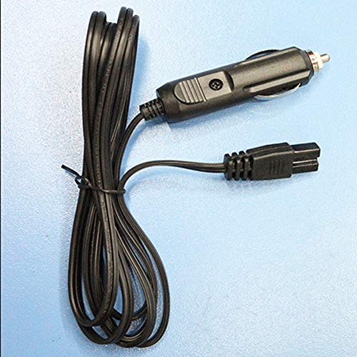 2m 12v Enfriador de Coche Caja fría Mini Cable de Nevera Cable de conexión de 2 Clavijas Cable de Repuesto Enchufe para Caja eléctrica