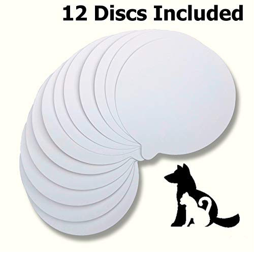 2x ULTIMATE FLEA TRAPS by Fly-Bye® + 12 Sticky Discs - Uniquely Powerful 15 Watt Trap - Truly Replicates Animal Body Heat