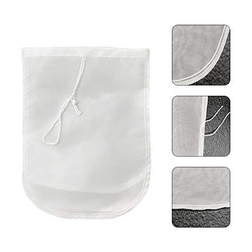 4PCS reutilizables para queso o queso,tela de muselina,bolsa de leche,colador de queso para colar,leche de soja,zumos de frutas y verduras,colador de alimentos (18 x 20 cm, 25 x 30 cm)