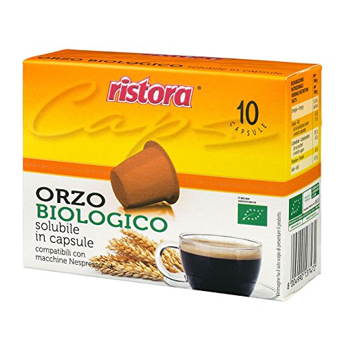 60 cápsulas solubles compatibles con Nespresso Ristora Cebada orgánica