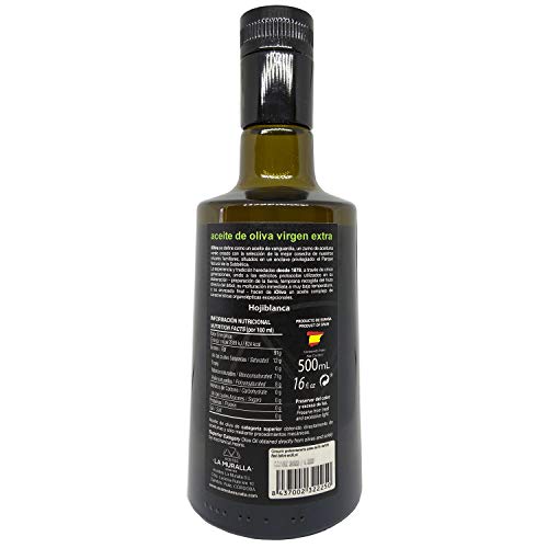 Aceite de Oliva Virgen Extra (AOVE) Premium iOliva Selección Especial Finca Familiar de Cosecha Temprana - Formato 500 ml. [Origen de España]