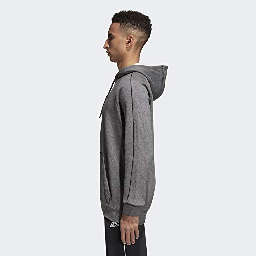 adidas CORE18 Hoody Sudadera con Capucha, Hombre, Gris (Gris/Negro), M