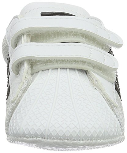 Adidas Superstar Crib, Zapatillas Unisex bebé, Multicolor (Blanco/Negro), 17 EU