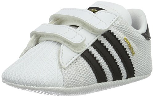 Adidas Superstar Crib, Zapatillas Unisex bebé, Multicolor (Blanco/Negro), 17 EU