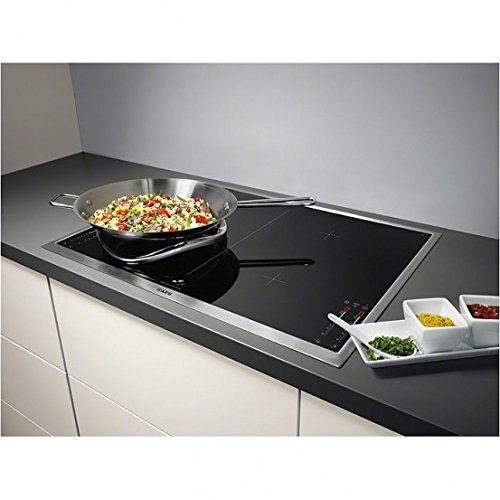 AEG Fusion Wok Y Soporte, Acero Inoxidable, Talla Única