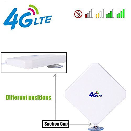 Aigital SMA Connector 4G LTE Antenne 35dBi Outdoor Signal Booster Amplifier for Huawei B593 B880 E5172 E5186 B890 E5175 B683 B686 B310