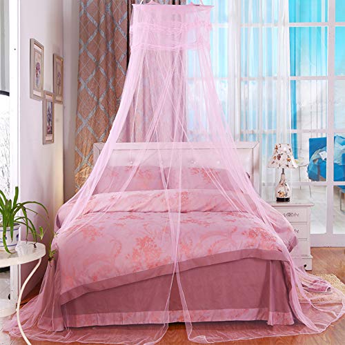 AIMTOP Mosquitera Cama, Mosquitera Cama Matrimonio, Mosquitera Viaje, Mosquiteras para Camas Fácil de Instalación, Dosel para Cama para Cama Individual, Cama Matrimonial, Hamaca y Cuna