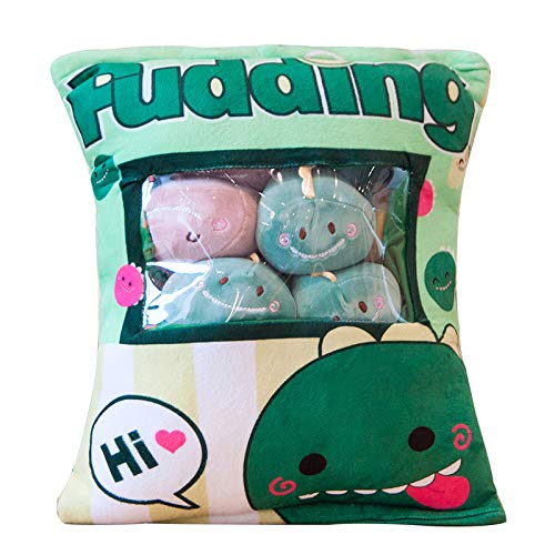 AINOT Snack Pillow Bunny Pillow Girl Pudding Doll Una Bolsa de Conejo Figurita