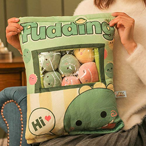 AINOT Snack Pillow Bunny Pillow Girl Pudding Doll Una Bolsa de Conejo Figurita