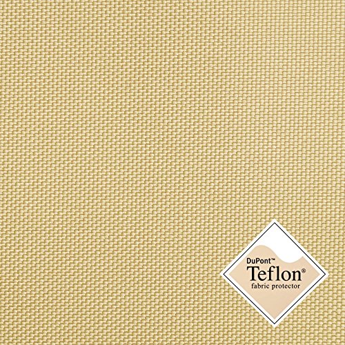 aktivstoffe (8,49€/m) Breaker Teflon® - Tela Repelente al Agua - A Prueba de Viento - Muy Robusta (Color Beige) (por Metro)