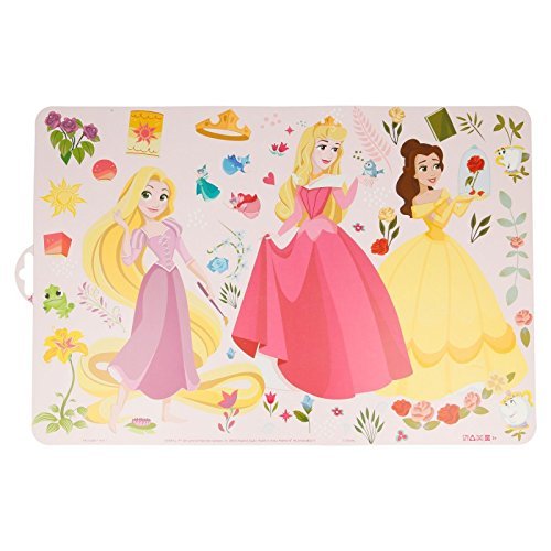 ALMACENESADAN 0429, Mantel Individual Disney Baby; Disney Princesas; Dimensiones 43x29 cms; Producto de plástico; Libre bpa.