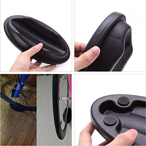 Alomejor Vélo Riser de Roue Avant Roue Avant Riser Block Stablize Vélo Turbo Support pour Vélo d'Appartement Intérieur de Vélo d'exercice d'Entraînement sur Stationnaire