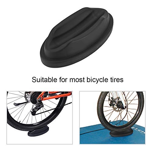 Alomejor Vélo Riser de Roue Avant Roue Avant Riser Block Stablize Vélo Turbo Support pour Vélo d'Appartement Intérieur de Vélo d'exercice d'Entraînement sur Stationnaire