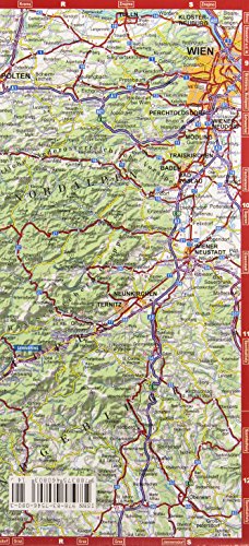 Alpes, mapa de carreteras plastificado. Escala 1:650.000. ExpressMap. (comfort! map)