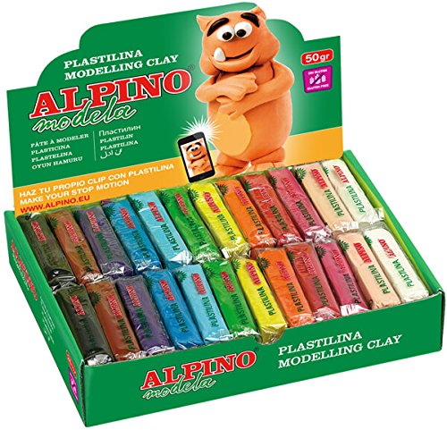 Alpino DP000915  - Plastilina, 24 unidades