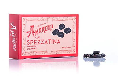 Amarelli Regaliz Spezzata Regaliz Puro Sin Aromas En Trozos Irregulares - 100 gr