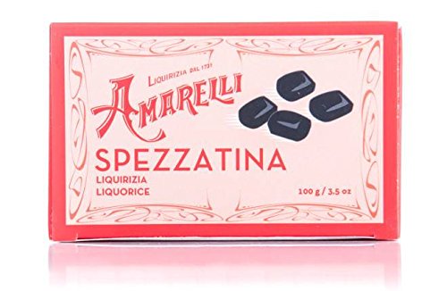 Amarelli Regaliz Spezzata Regaliz Puro Sin Aromas En Trozos Irregulares - 100 gr