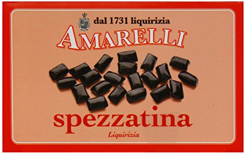 Amarelli Regaliz - Spezzatina - Trocitos De Regaliz Puro Sin Aromas - 100 gr