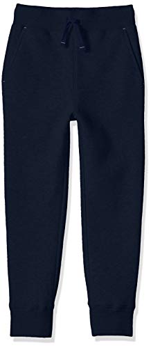 Amazon Essentials - Pantalón de chándal con forro polar para niño, Marino, 3 años