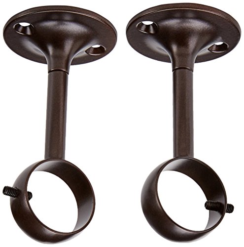 AmazonBasics - Set de 2 soportes ajustables de techo - Bronce