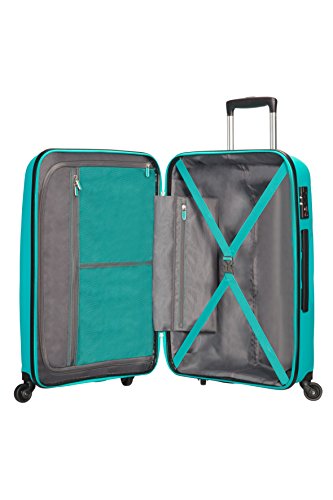 American Tourister - Bon Air - Spinner Maleta 75 cm, 91 L, Azul (Deep Turquoise)