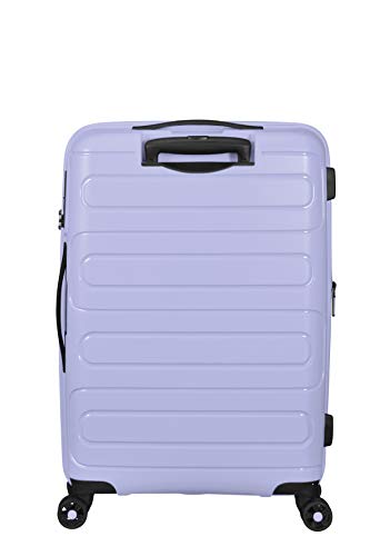 American Tourister Sunside - Spinner M Expandible Maleta, 67.5 cm, 72.5/83.5 L, Azul (Pastel Blue)