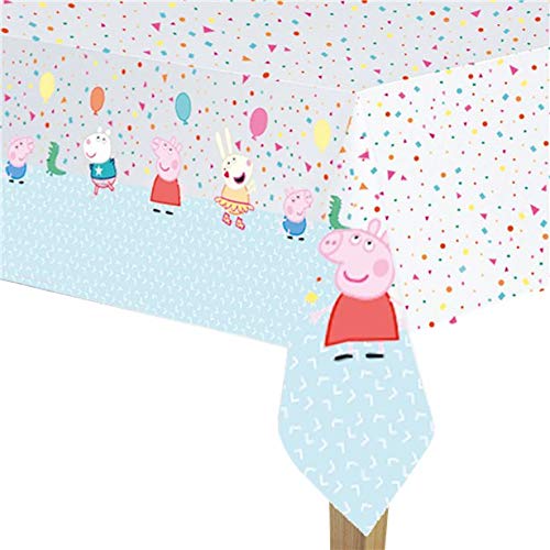 amscan- Mantel para fiesta Peppa Pig (9906334) , color/modelo surtido