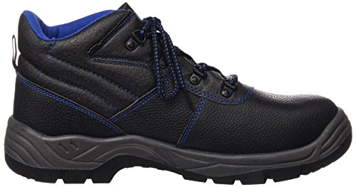 Anibal 1688-B Bota Piel Negra con Cordones, 43