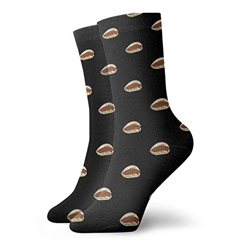 AOOEDM Doner Kebab - Calcetines con idea de regalo Calcetines cortos deportivos clásicos de 30 cm / 11,8 pulgadas adecuados para hombres y mujeres