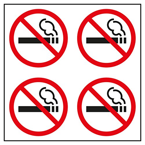 Apli 12139 Bolsa Etiquetas Prohibido Fumar, Pequeño
