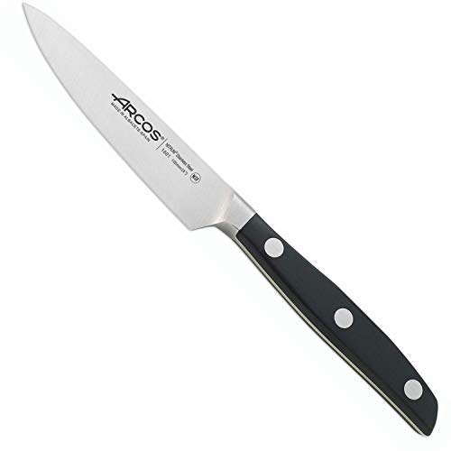 Arcos 160100 Cuchillo Mondador, Acero Inoxidable, negro