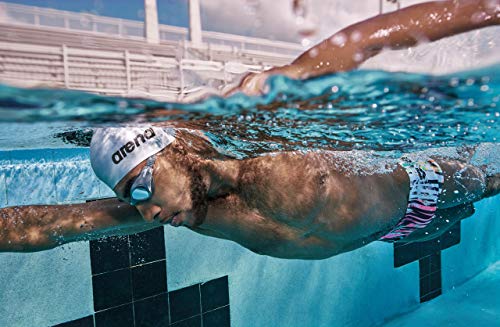 Arena Classic Gorro de Natación, Unisex Adulto, Blanco (White/Black), Talla Única