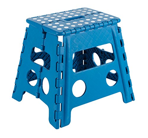 Arregui TB-032-A - Taburete plegable 29x22x32cm azul