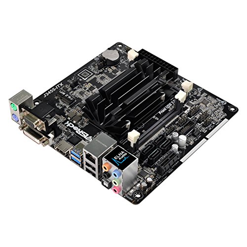 Asrock 90-MXB3W0-A0UAYZ - Placa Base (J3455-Itx, Soc (J3455), 2ddr3 (So-Dimm), 16gb, Vga+Dvi+Hdmi, Gblan, 4sata3, 4usb3.1, Mitx)