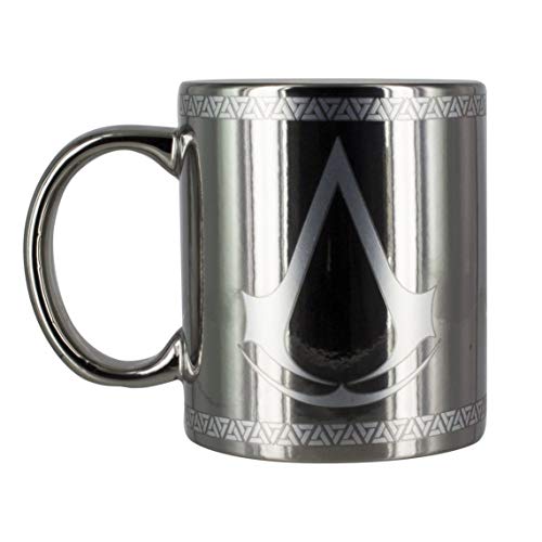 Assassin's Creed Taza Assassins Creed, Cromo, Multicolor, 8 x 8 x 10 cm