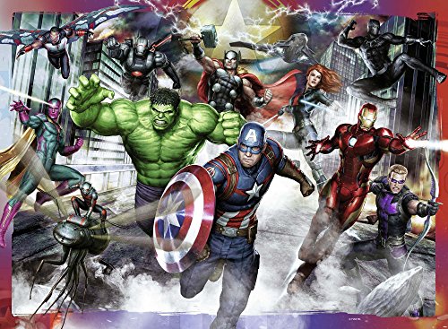 Avengers: Age of Ultron - Puzzle XXL, 100 piezas (Ravensburger 10771) , Modelos/colores Surtidos, 1 Unidad