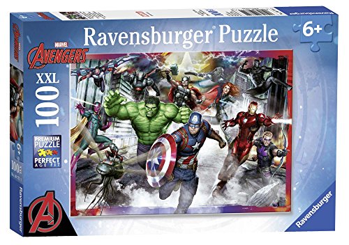 Avengers: Age of Ultron - Puzzle XXL, 100 piezas (Ravensburger 10771) , Modelos/colores Surtidos, 1 Unidad