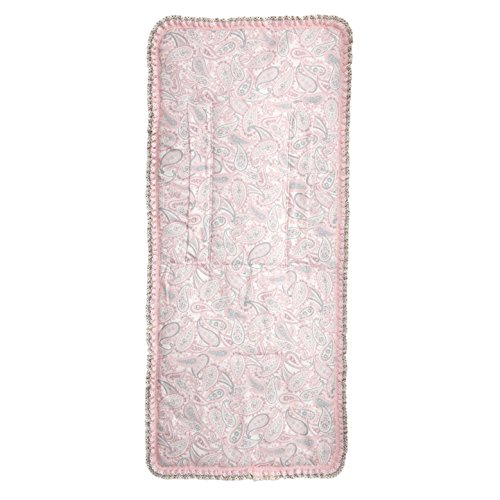 Babyline Caramelo - Colchoneta ligera para silla de paseo, color rosa