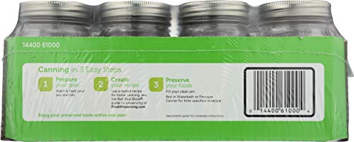 Ball Pint Jar, Regular Mouth, Set of 12, (16 oz)