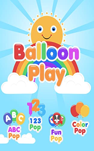 Balloon Play – pop and learn: A fun Educational game for young children and toddlers.