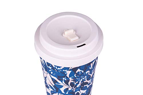 Bambusa Taza de café de bambú Reutilizable Taza amistosa del Viaje de Eco | Bolsa Gratis incluida