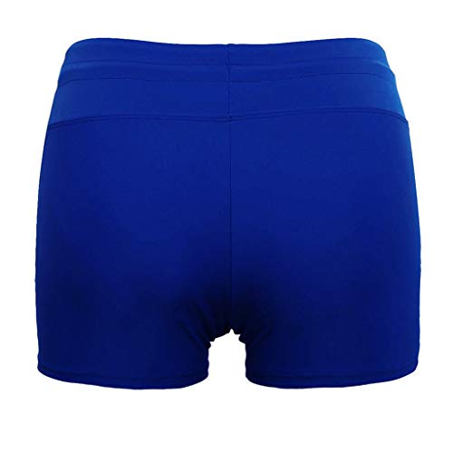 Bañador Mujer，Riou Mujeres Sexy Shorts de baño Trajes de baño Bañador Deportivo natación Bikini para Mujer Bragas Pantalones Cortos Ajustable