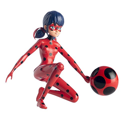 Bandai 39731 - Figura Salta y Vuela Ladybug, 19 cm