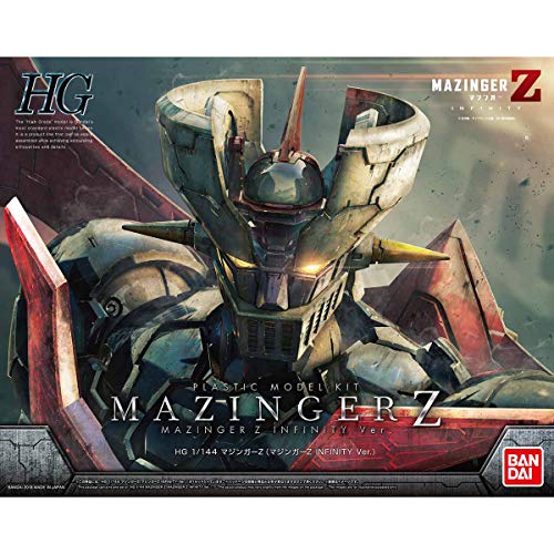 Bandai Hobby- Gundam Model Kit Mazinger Z, Multicolor, Scala 1/144, 17.5 cm (Bandai BDHMA303671)