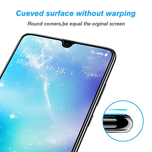 BANNIO Protector de Pantalla Samsung Galaxy A70/A70S,[2 Unidades] Cobertura Completa Cristal Templado para Samsung Galaxy A70/A70S con Kit de Instalación,9H Dureza,Sin Burbujas,Negro