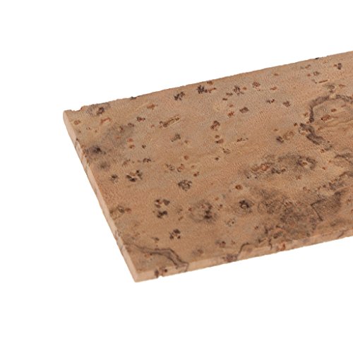 Base antideslizante Hoja de Corcho Pliego Papel de Lija Estándar para Fagot Boquilla - Madera, 135x30mm