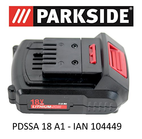 Batería de Parkside de 18 V y 1,5 Ahm, PAP 18-1,5 A1 para el taladro PDSSA 18 A1