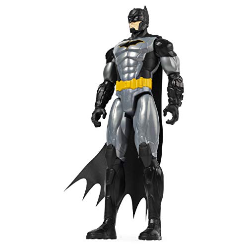 Batman 6056690 - Figura de acción táctica de Renacimiento, 12 Pulgadas, Color Gris