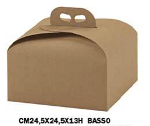 Beauty Cart Caja Porta Panettone bajo, de conf. de 10 Piezas