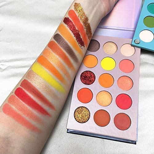 Beauty Glazed 60 Color Makeup Eyeshadow Palette 4 en 1 Color Board Pressed Glitter Eye Shadow Sombra de cuatro capas May Rotation Matte Pearlescent High Pigmentation Cosmetic Eyeshadow